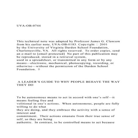 UVA-OB-0744   This technical note was adapted by Pro.docx