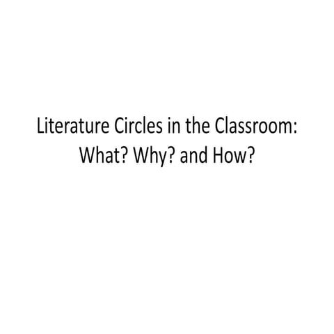 Uvalde literature circles