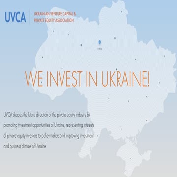 What is Ukrainian Venture Capital and Private Equity Association (UVCA) 