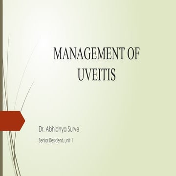 UVEITIS SYMPOSIUM Uveitis types and its associations