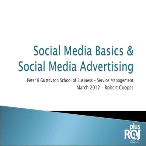 UVic - Service Management - March 2012