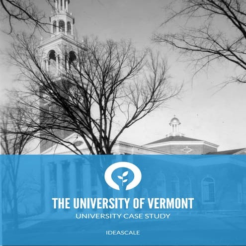 Case Study: University of Vermont