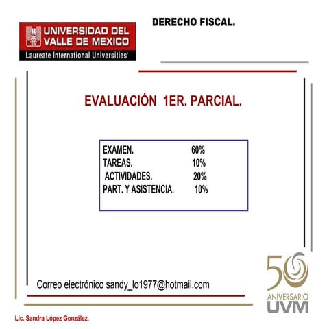 DERECHO FISCAL