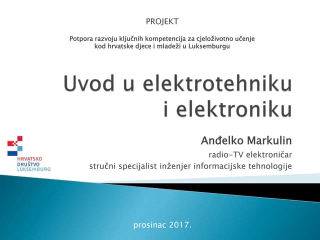 Uvod u elektrotehniku i elektroniku