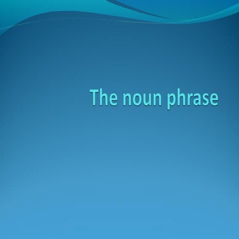 Uvod u morfosintaksu, lecture 03, 12 13