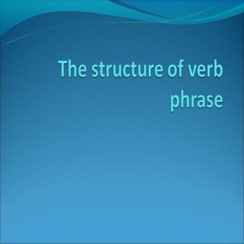 Uvod u morfosintaksu, lecture 05, 12 13