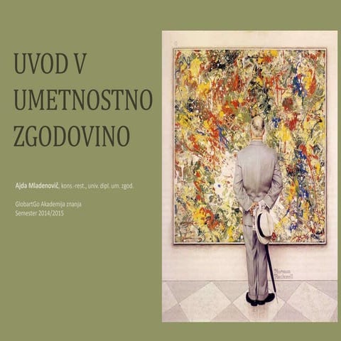 Uvod v umetnostno zgodovino | PPTX