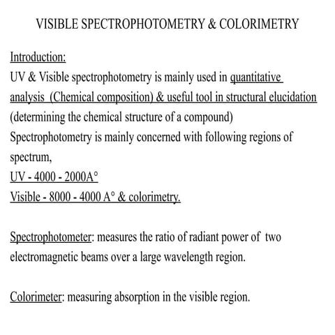 UV Spectrophotometer, Flame Photometry.pptx