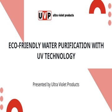 UV Water Cleaning|Ultra Violet Products.pptx