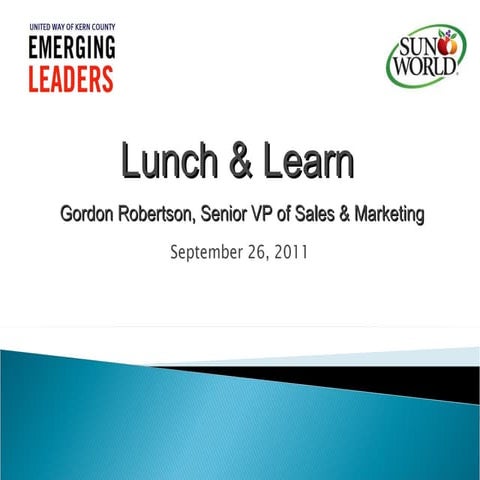 UWEL Lunch & Learn 9 26-11