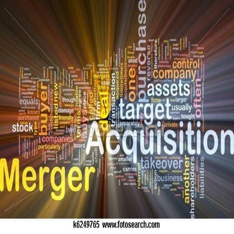 PPT on merger & acuqisitions