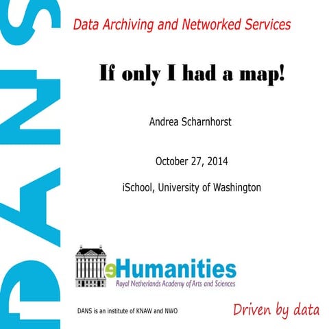 If only I had a map!