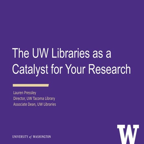 The Responsive Library Organization | PPTX