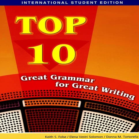 Top 10   great grammar for great writing