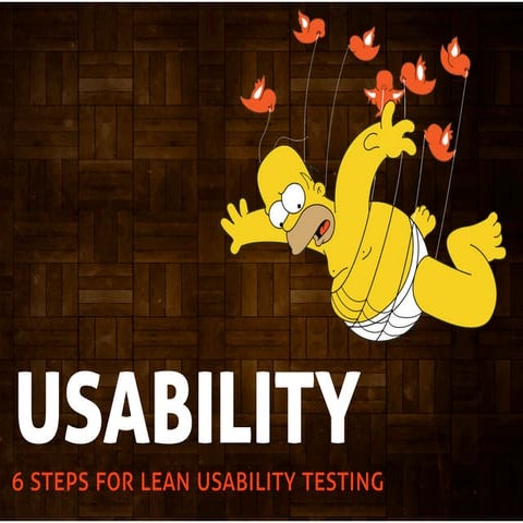 Lean Usability Testing