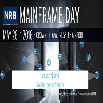 Ux and IoT Agile by design - William Poos