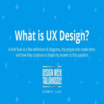 What is UX Design?
