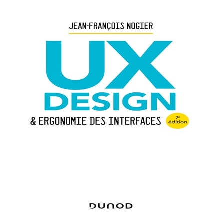 Livre “UX Design et Ergonomie des interfaces”