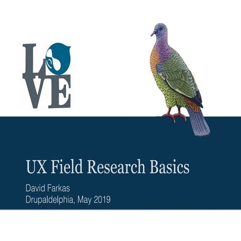  UX Field Research Basics 