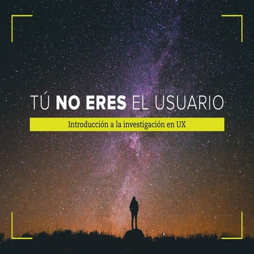 Introducción a la investigación en UX