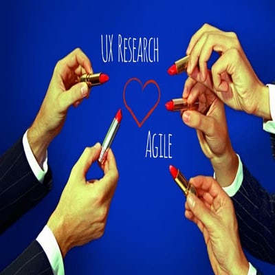 UX & Agile - UX Research Amsterdam meetup - 04022016