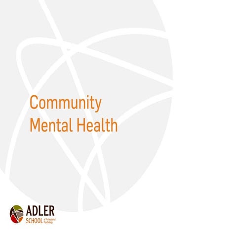 Community Mental Health