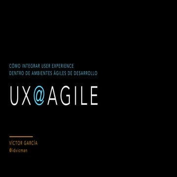 UX@AGILE