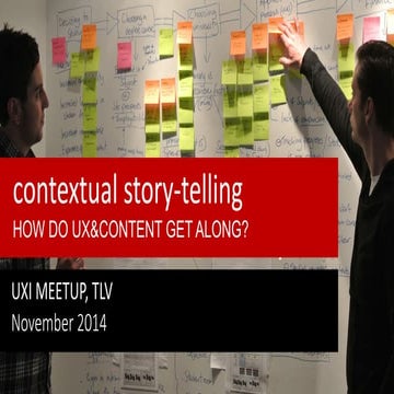 Omer Milwidskey - UX and Content startegy