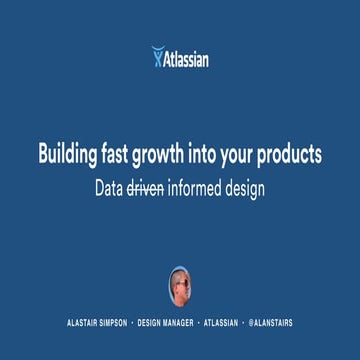 Data informed design - UX Australia august 2015 