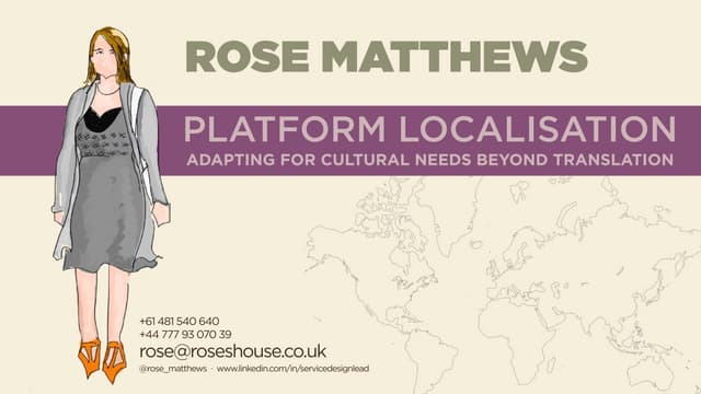 Platform Localisation - UX Design Research