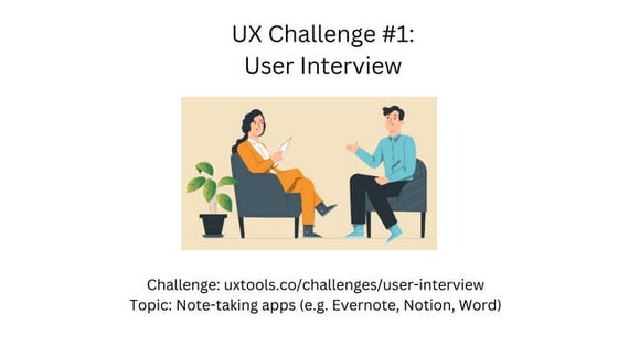 UX Challenge User Interview - Check it out.pdf