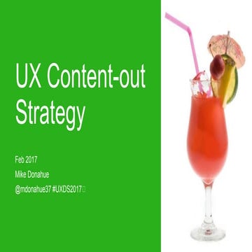 UX Content Strategy