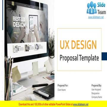 Ux Design Proposal Template PowerPoint Presentation Slides | PPT