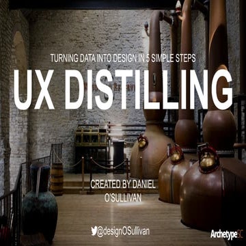 UX DISTILLING