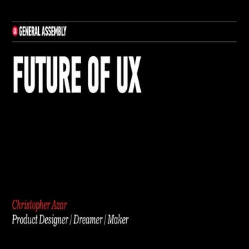 Future of UX