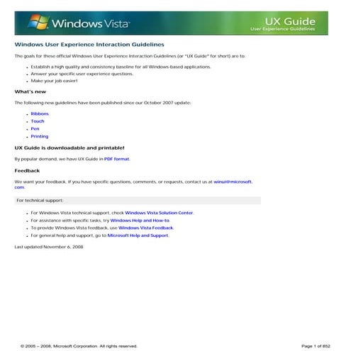 Ux Guide | PDF