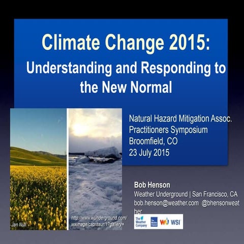 Climate Change- 2015