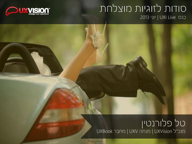 UXI Live 2013 - Tal Florentin - Zug...