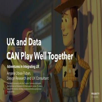 Adventures in Integrating UX in Data-Driven Corporations