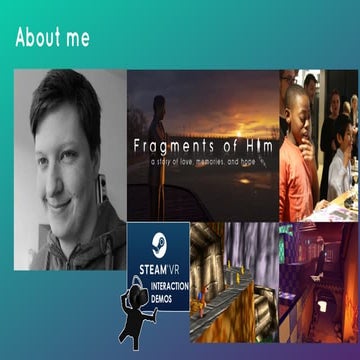 UX for VR ignite talk