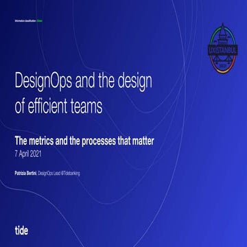 DesignOps and the design of efficient teams: the metrics and the processes th...