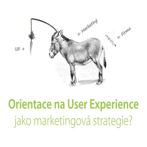 Orientace na User Experience jako marketingová strategie?