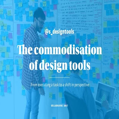 The commodisation of design tools