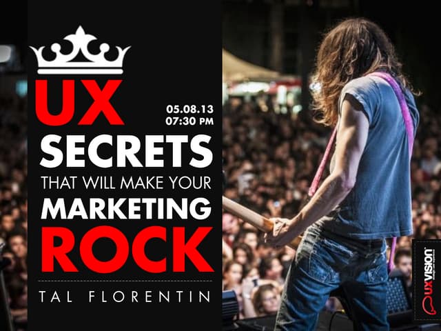 UX Secrets That Will Make Your Mark...