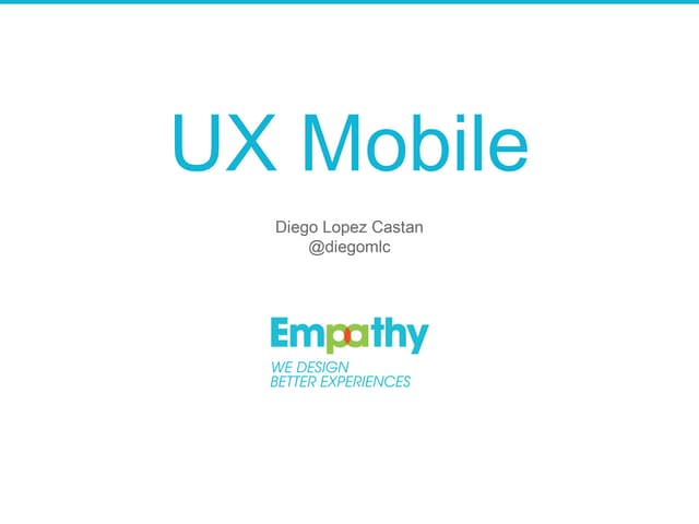 UX Mobile