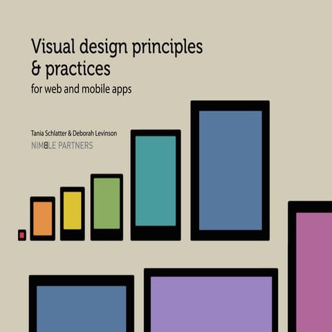 Visual design principles & practices for web and mobile apps