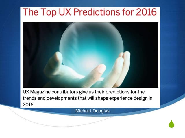 Ux presentation