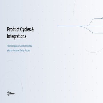 Product Cycles & Integrations