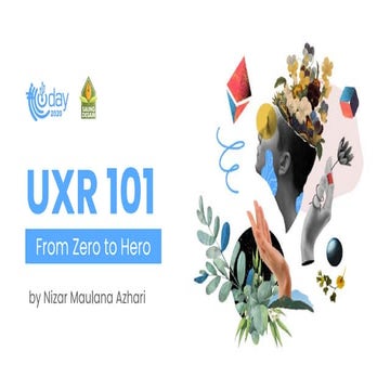 UXR 101 - Introduction to UX Research