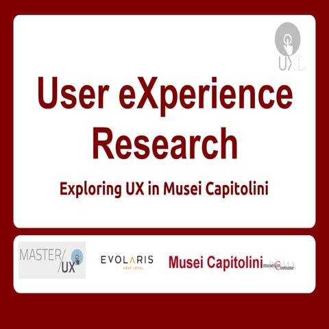 Ux research evolaris